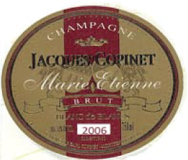 Champagne Cuvee Marie Etienne 2006 Vintage