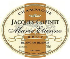 Champagne Cuvee Marie Etienne Blanc De Blancs NV