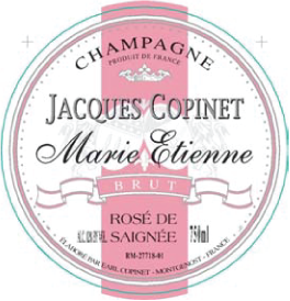 Champagne Marie Etienne Brut Rosé NV Saigneé