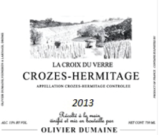 Crozes-Hermitage Blanc 2013