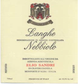 Langhe D.O.C. Nebbiolo 2012